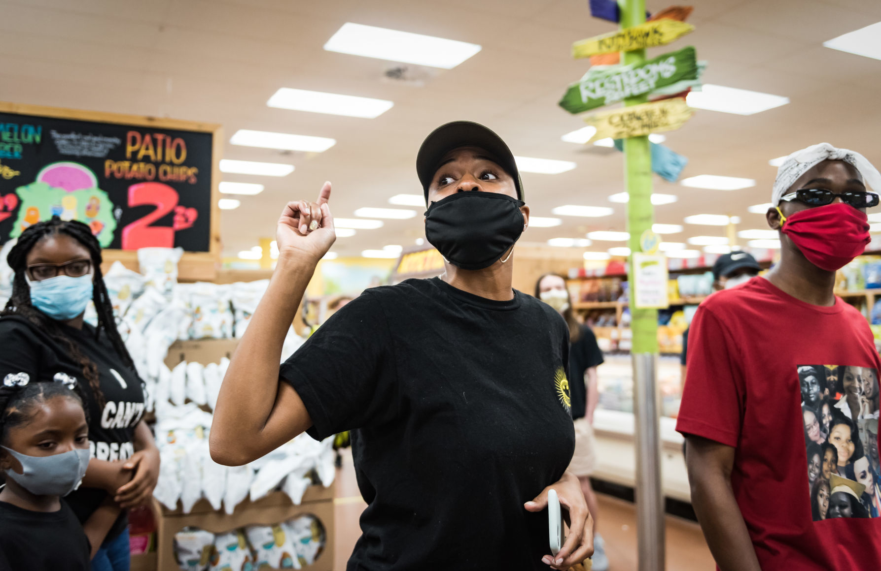 Sit-In Protest at Trader Joe's